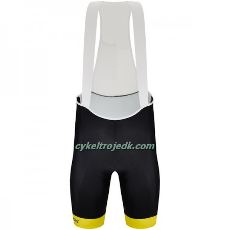 Bib Cykelshorts 2023 Tour de France Gul Sort